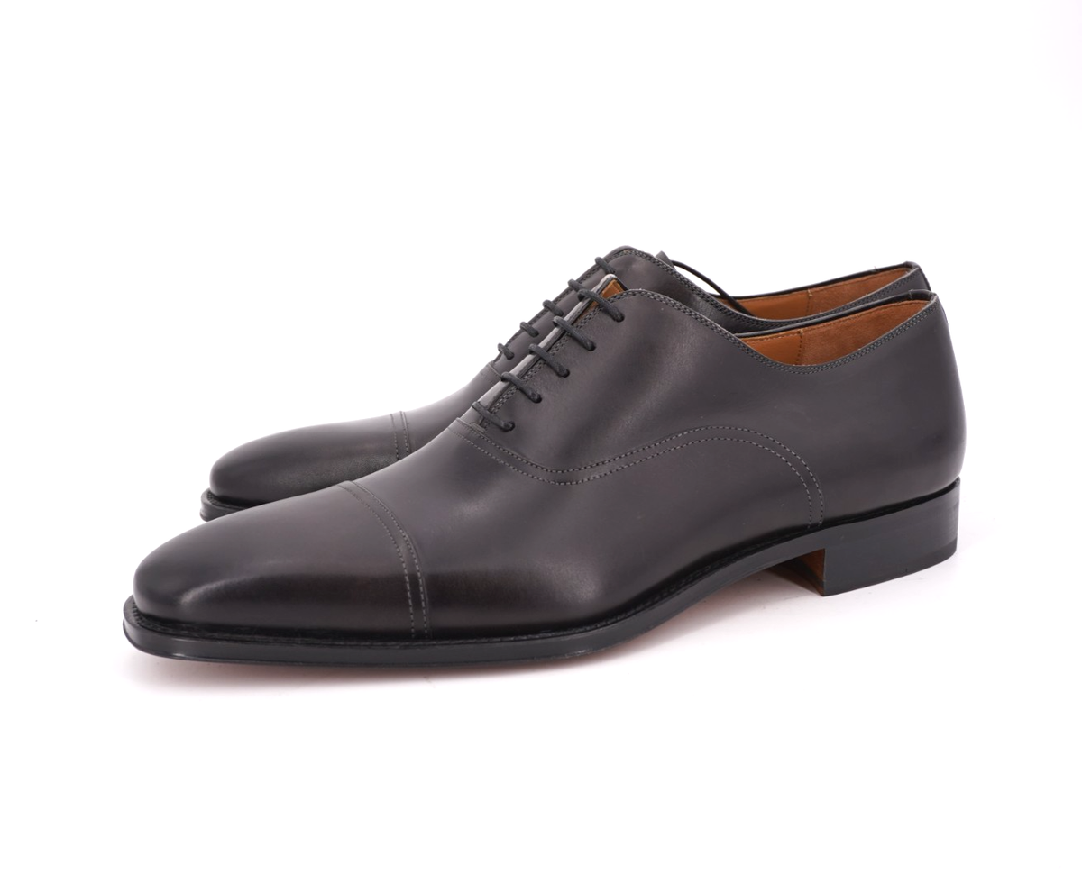 Magnanni men size 11 M lace up shoes cap toe oxford gray leather Magnanni Men main image 3