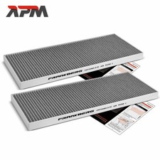 2x Innenraumfilter Aktivkohlefilter für Tesla Model Y 5YJY EV Long Range ab 2019