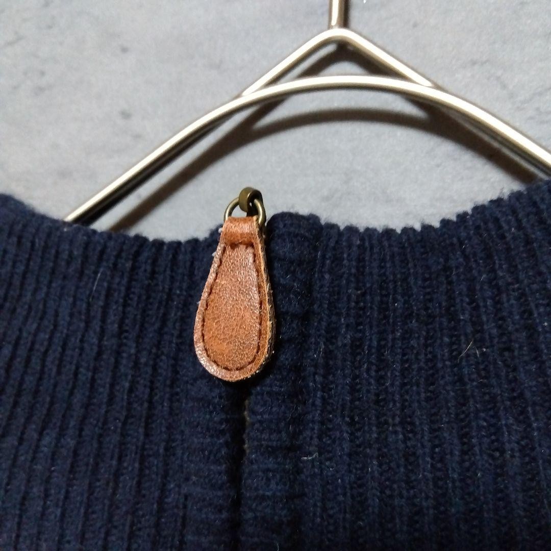 VAN Argyle Pattern Navy Half Zip Knit Jacket Men’… - image 6