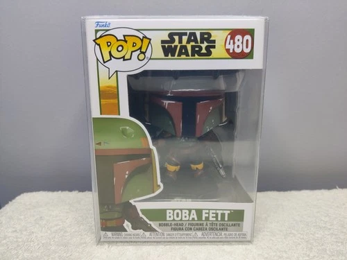 Funko Pop Star Wars Boba Fett #480 w/Protectors