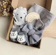 handmade baby shower gift set for new mom. baby girl gift.
