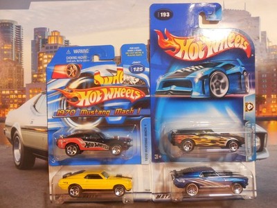 Hot Wheels 1970 Mustang Mach I LOT 4 WASTELANDERS FIRST EDITIONS PONY FREE SHIP
