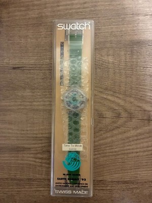 Swatch Earth Summit ''Time to Move''  SAK102 - 1992 Automatic - NEW in box Tested