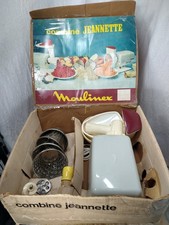 VINTAGE MOULINEX COMBINE JEANETTE FOOD PROCESSOR SLICER MEAT GRINDER FRANCE
