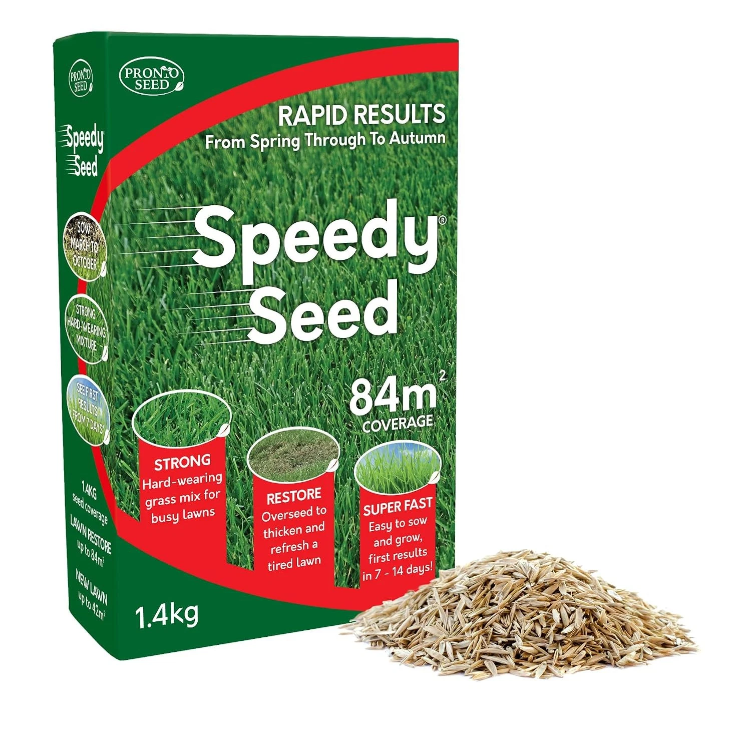 Pronto Seed Premium Grass Seeds 1.4kg