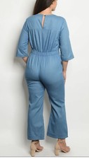 CODE BLUE PLUS SIZE JUMPSUIT(3x)