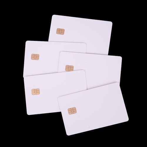 5 Pcs ISO PVC IC With SLE4442 Chip Blank Smart Card Contact IC Card Safety W.HU - Picture 5 of 8