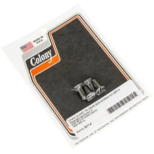 #3211-4 Chain Guard To Gear Box Screw Kit 1930-1935 Harley VLs Parkerized Colony