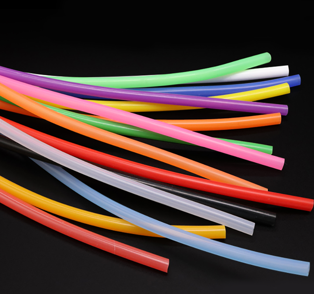 Food Grade Silicone Tube Soft Flexible Tubing Pipe Inner Dia. 2mm,Out