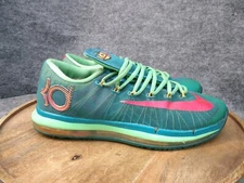Nike Mens KD VI 6 Elite Hero Pack Turbo 642838-300 Kevin Durant Green Size 9.5