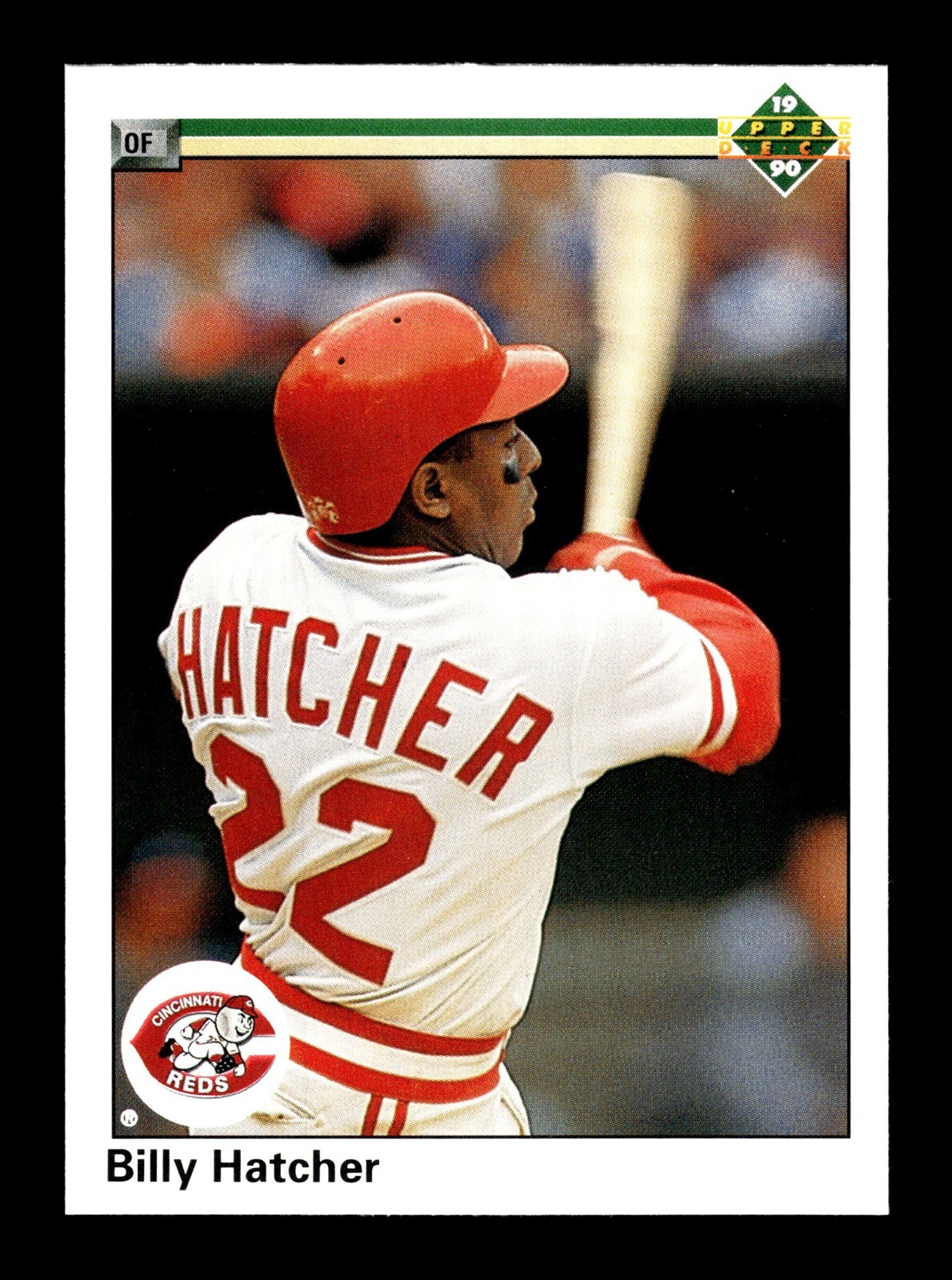 BILLY HATCHER ⚾ 1990 Upper Deck Baseball #778 Cincinnati Reds