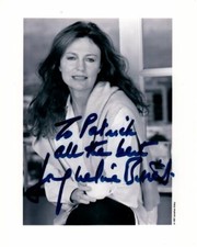 JACQUELINE BISSET Autographed Signed 8x10 Photograph - To Patrick