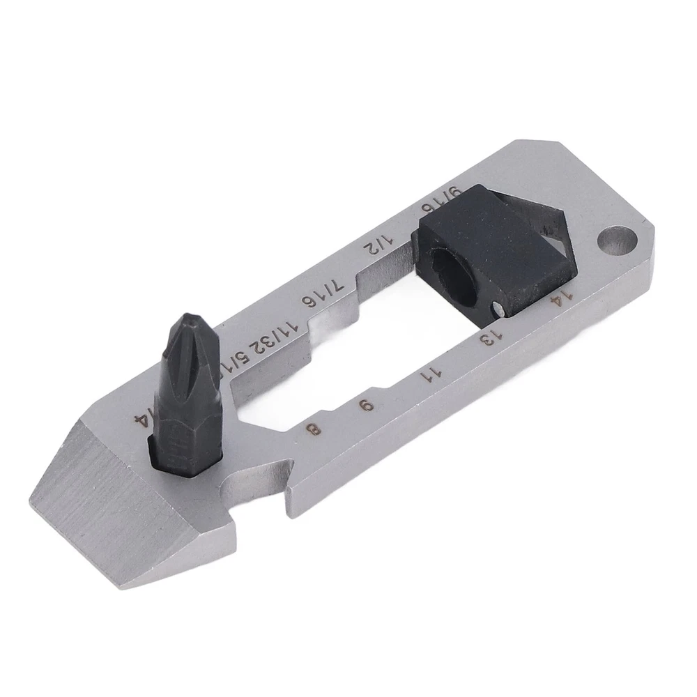 Multi-tool 7 In 1 Screwdriver Bottle Opener Wrench Keychain Hand Tool Outdoor