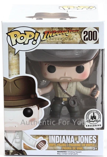 New Funko Pop Indiana Jones #200 Temple of Doom - Disney Parks Exclusive