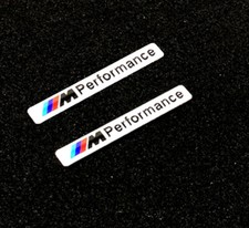 Metal M Performance 8.5cm Emblems Fender Badge Car Truck Decal Sticker 2pcs Metal M Performance 8.5cm Emblems Fender Badge Car Truck Decal Sticker 2pcs