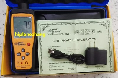 Carbon Dioxide CO2 Detector Meter Tester 0-5000PPM Sound Light Alarm Li-battery 