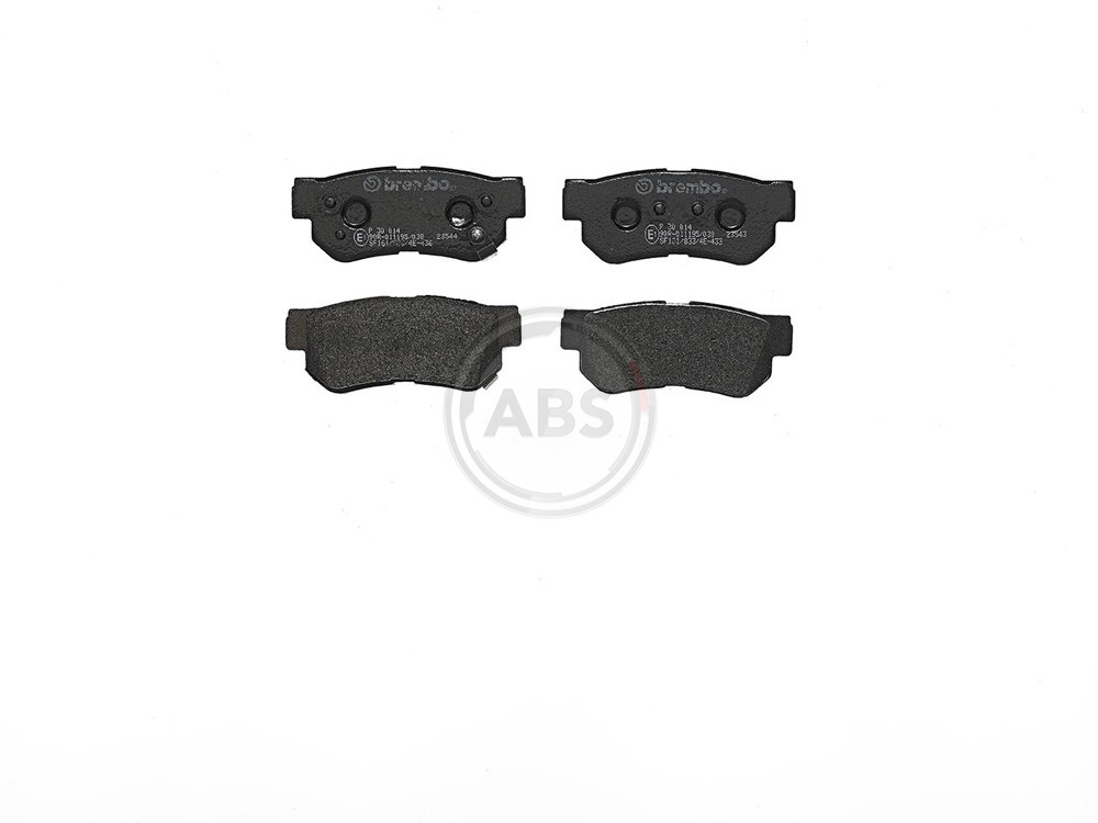 Rear Brake Pad Set BREMBO P 30 014 for Kia/Hyundai Sportage/Opirus/Optima/Magent