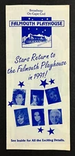 1991 Falmouth Playhouse Theater Cape Cod Massachusetts Vintage Travel Brochure