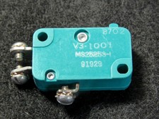 Honeywell v3-1001 micro switch