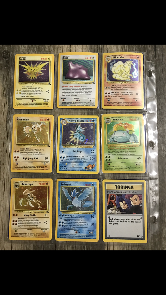 ULTRA RARE POKEMON CARD BUNDLE MULTIPLE HOLO & NON-HOLO CARDS 1990s-EARLY  2000s