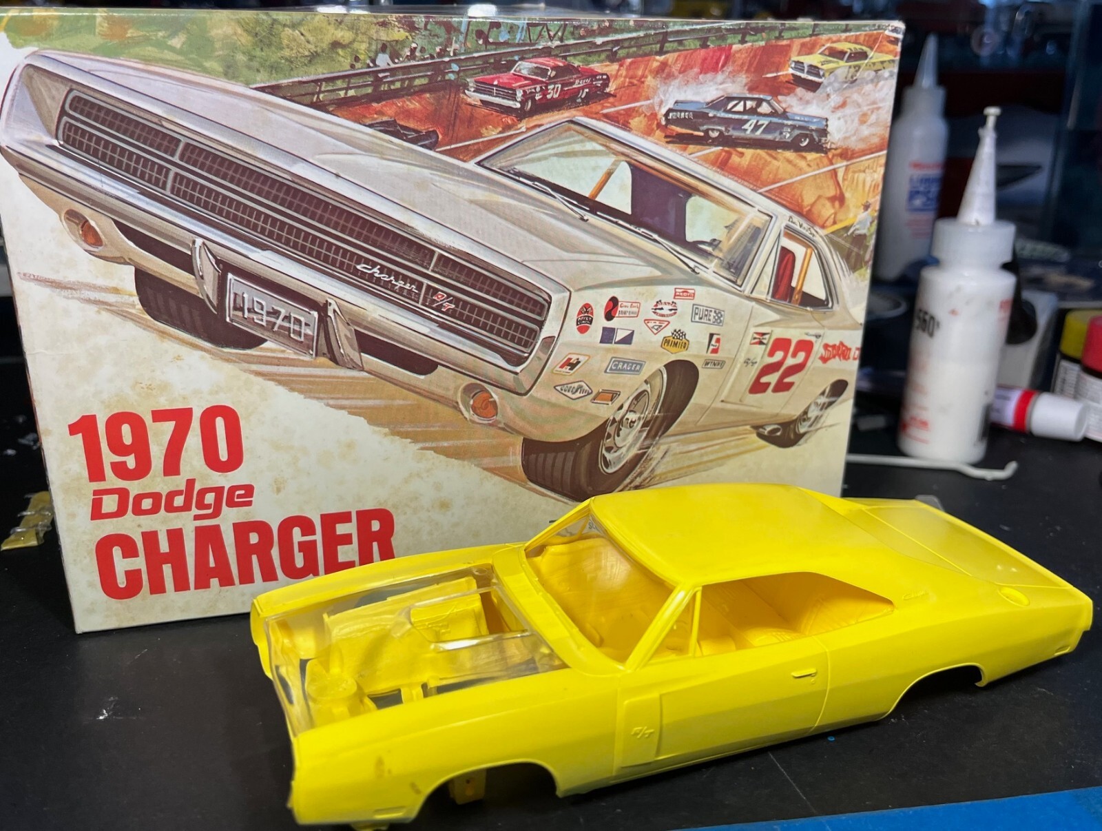 MPC 1970 Charger 770200 CLEAR HOOD (((ONLY))) Car Model Parts eBay