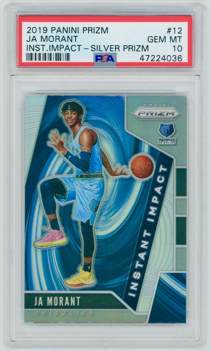JA MORANT ジャモラントPrizm INSTANT IMPACT 2019-20 Panini Prizm #12 JA MORANT Instant Impact Silver