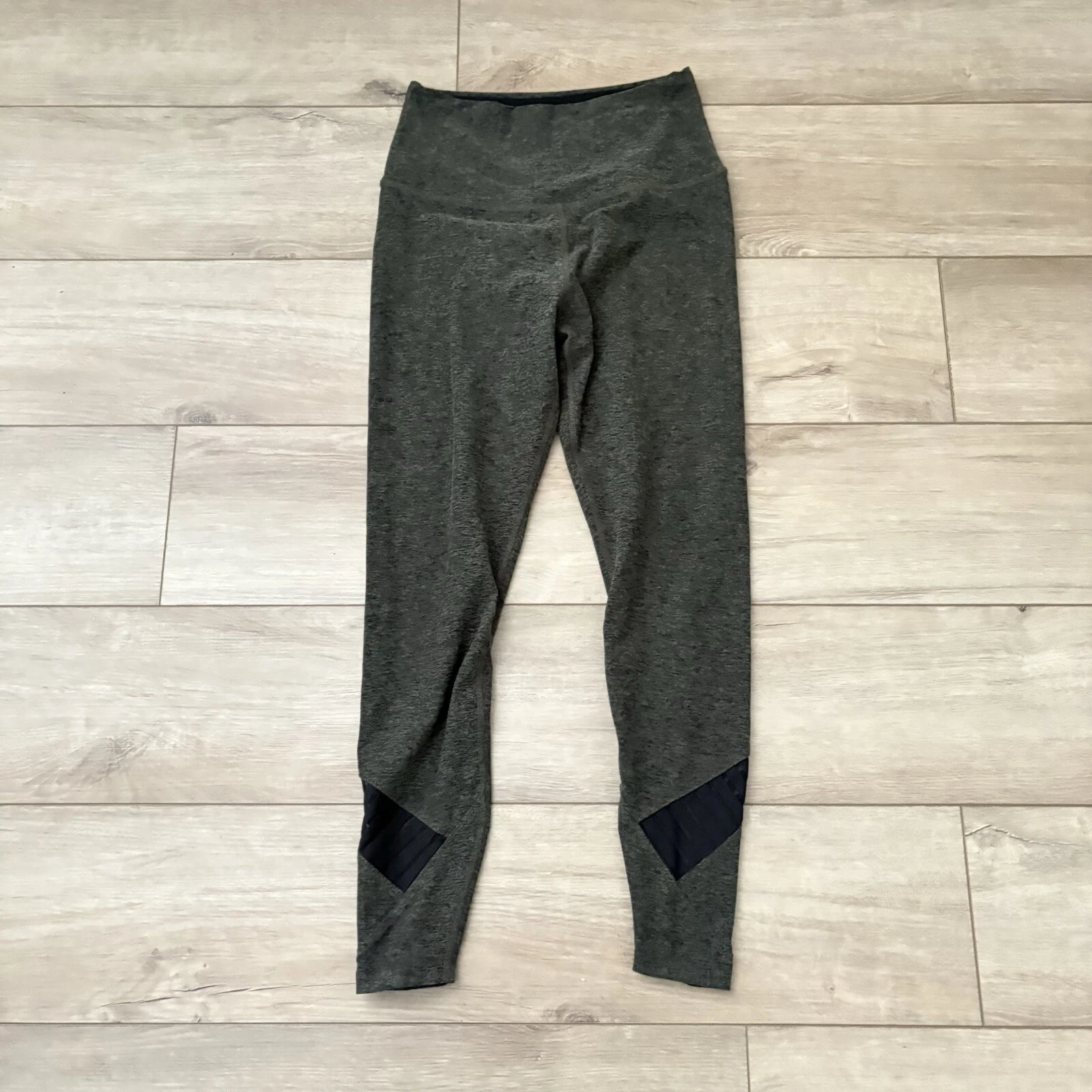 beyond-yoga heathered stretch activewear leggings