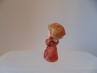 Vintage Made In Japan Little Girl With Basket Salt Shaker Only 3" Tall — photo 2