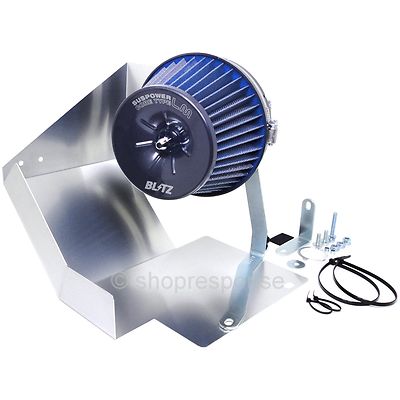BLITZ 56082 SUS Power LM Air Intake Filter Blue 08-15 Lancer