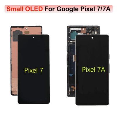 OLED For Google Pixel 7/7A/7 Pro LCD Display Screen Assembly Replacement Black