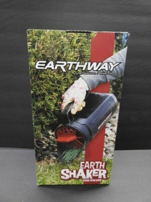 EARTHWAY EarthSHAKER 4 LB Hand Spreader- Garden Dust, Seed, Fertilizer, Granules