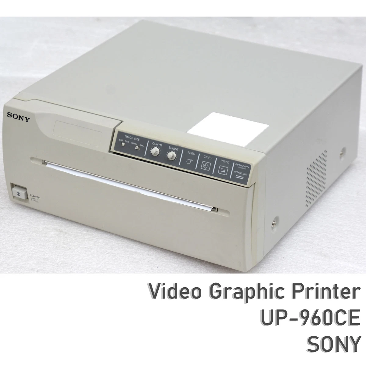 Sony Impresora De Ultrasonido Térmica Directa UP-960CE 210MM Medicina BNC M797