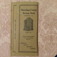Syracuse N.Y. Advertising Ephemera Folder
