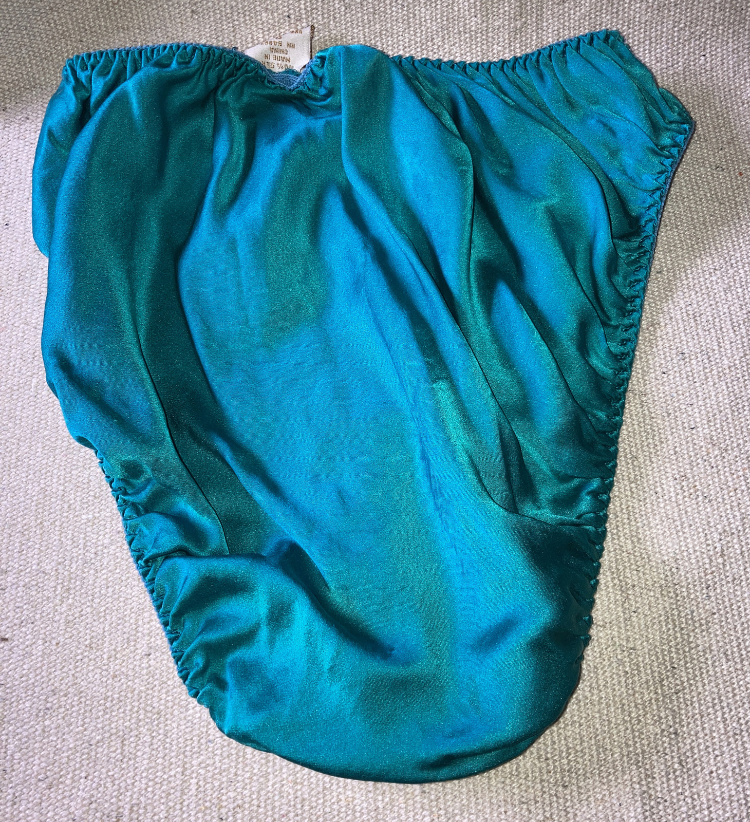 Vintage Victoria’s Secret silk satin panties lace P… Gem