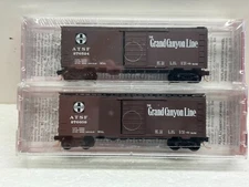 N Scale Micro Trains MTL Special Run 03-74 ATSF Grand Canyon Line 2-Pack