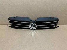 NEW for 2015-2018 VW JETTA Front Bumper Upper Grille Assembly & Emblem