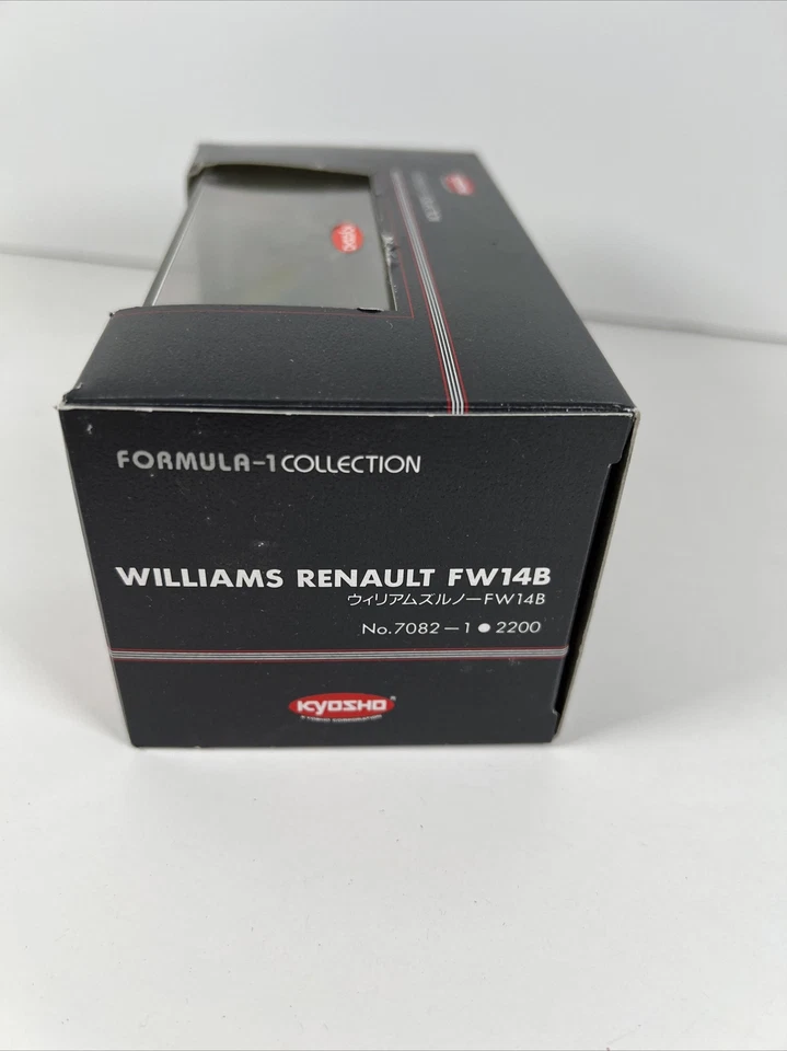 1:43 Nigel Mansell, Williams Renault FW14B, Colección Fórmula 1, Kyosho 773 Nuevo en caja Foto 4 de 4