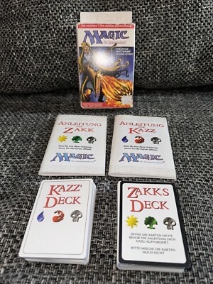 Magic Einführung Decks 1995/1996 Die Zusammenkunft Kazz Zakk