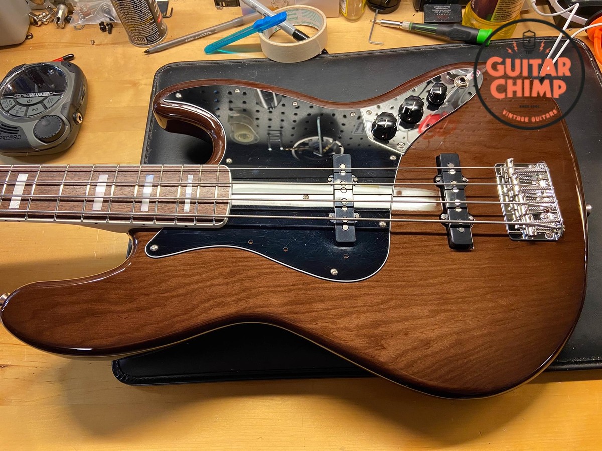 Fender Japan FSR Traditional II '70s Jazz Bass 2024 - Walnut - MIJ