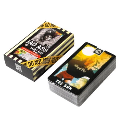 78x The Bad Ass Tarot Deck Board Game Card Games Fortune Telling Game