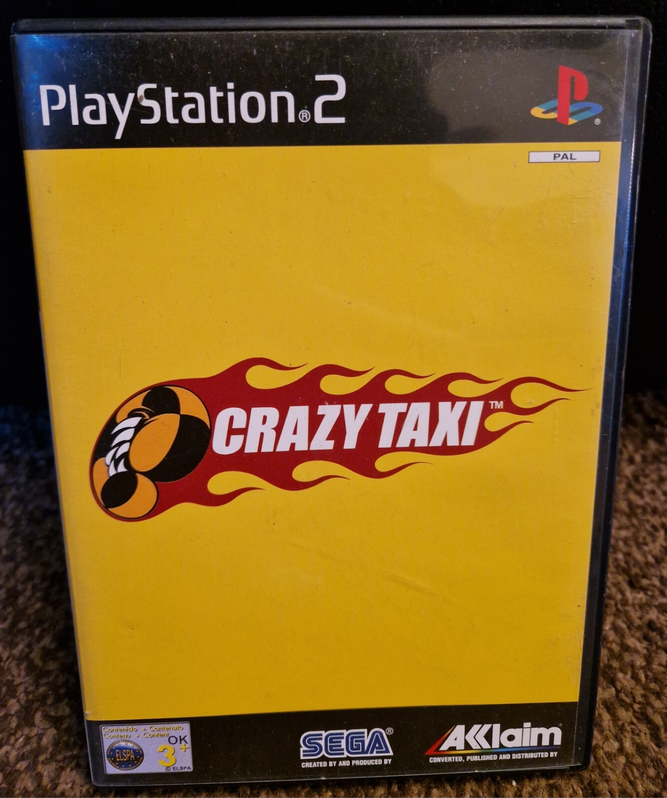 Crazy Taxi Playstation 2 PS2 Complete with Manual **Free UK Post**
