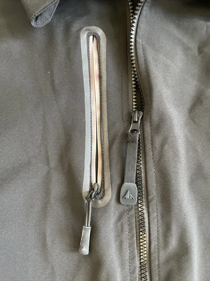 Jaqueta masculina Matterhorn softshell GG preta corta-vento impermeável em excelente estado usado - Imagem 3 de 4