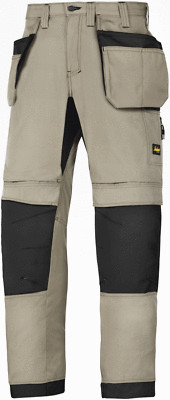 6207 LiteWork, Khaki Superleicht 37,5? Arbeitshose Holstertaschen