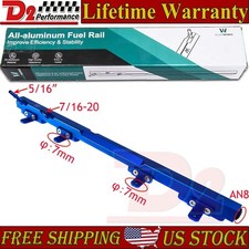 For 88-06 Jeep Cherokee Xj Wrangler Tj Yj Fuel Rail Billet Aluminum Performance