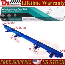 Fuel Rail For 88-06 Jeep Cherokee XJ Wrangler TJ YJ Billet Aluminum Performance