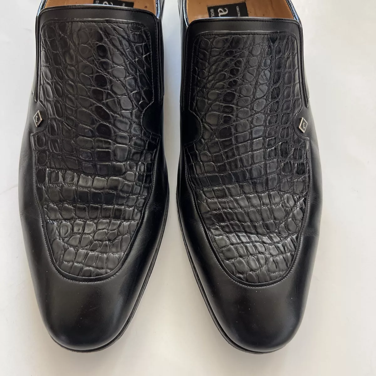 A testoni crocodile shoes hot sale