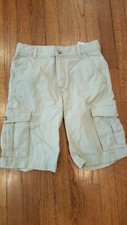 OLD NAVY Boys Size 12 Khaki Cargo Shorts NWOT