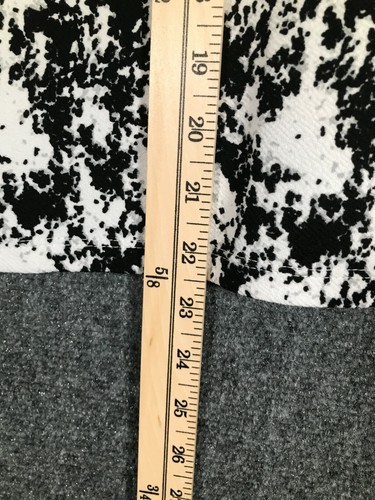 LulaRoe Schlupfrock XS Extra Small Damen Regular Fit Stretch schwarz-weiß - Bild 6 von 8