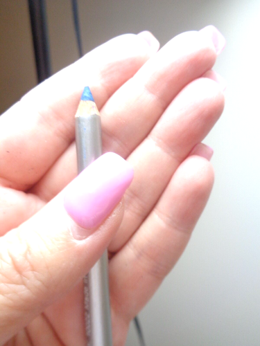 CLINIQUE EYE-SHADING PENCIL & SHARPENER .04 OZ COLOR SAPPHIRE LIGHT RARE-HTF - Picture 4 of 4