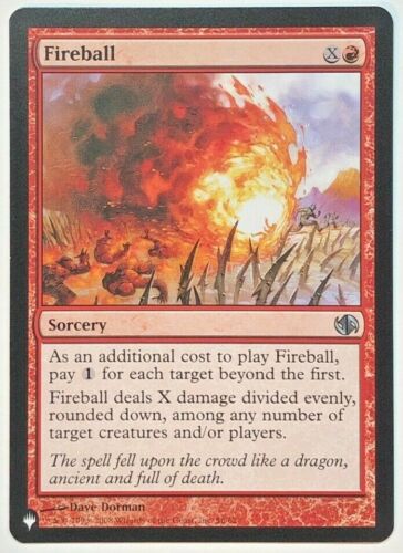 MTG Fireball The List 56/62 NM/M - Picture 1 of 1